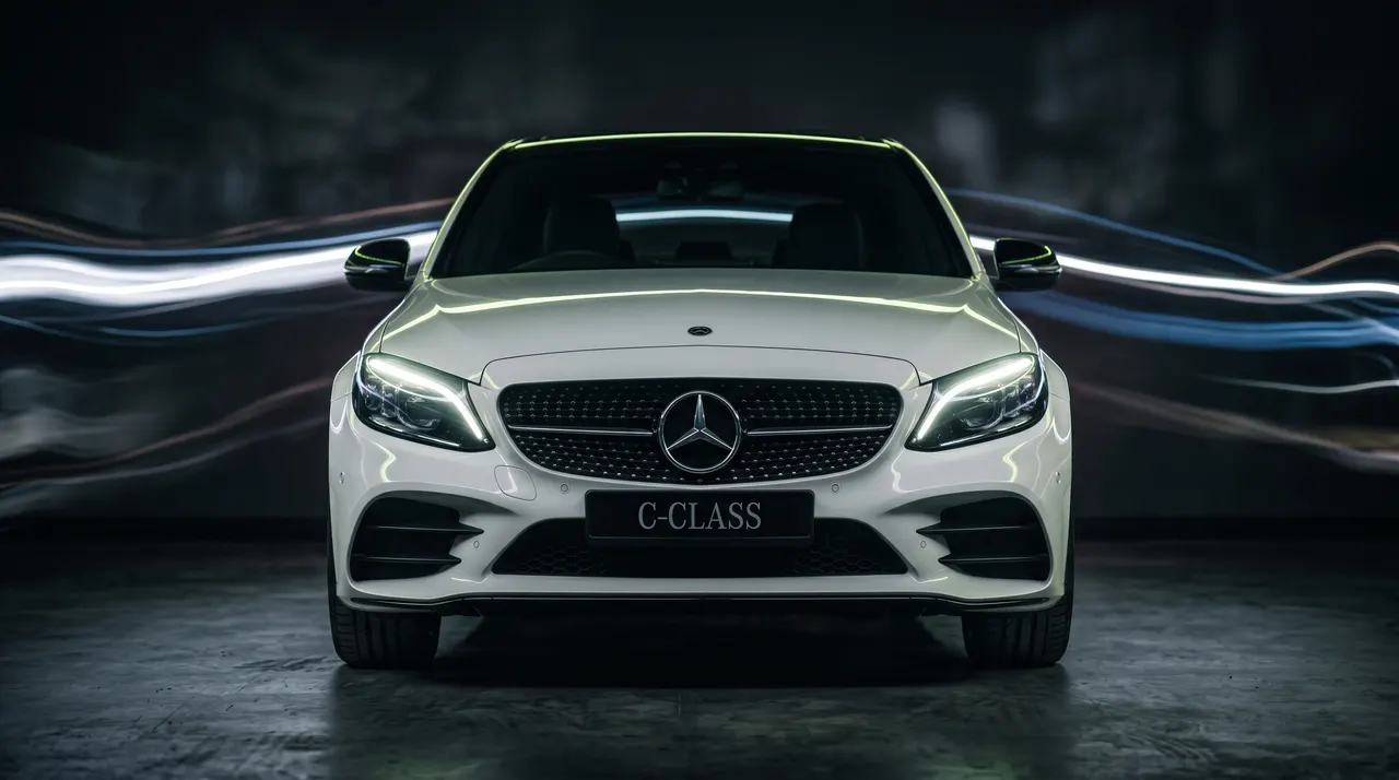 Mercedes C W205 — kampania Digital Car Park